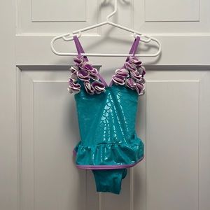 {Floatimini} Mermaid One-Piece Ruffled Swimsuit